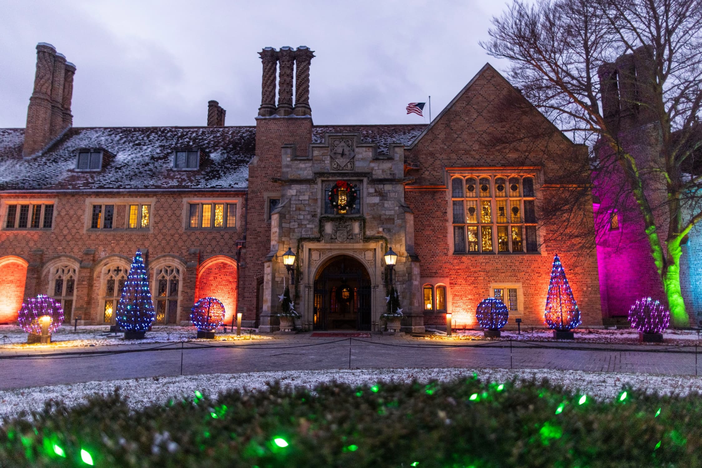 Experience Michigan’s Winter Wonder Lights at Meadow Brook Hall