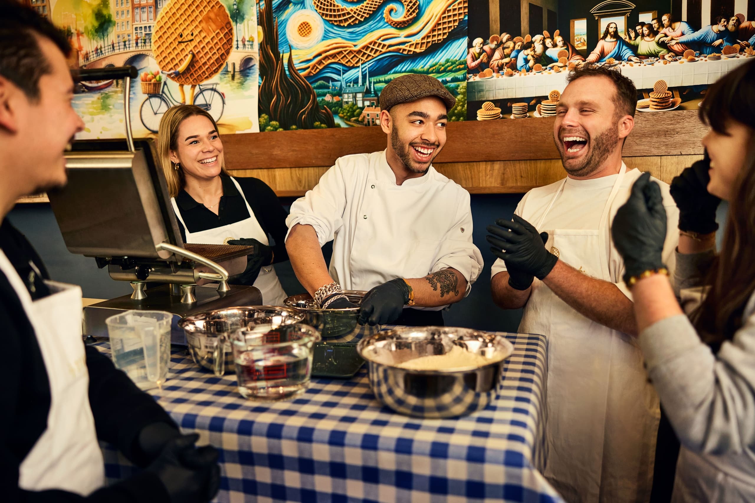 Crafting Dutch Stroopwafels with Fun Amsterdam at Albert Cuyp Market