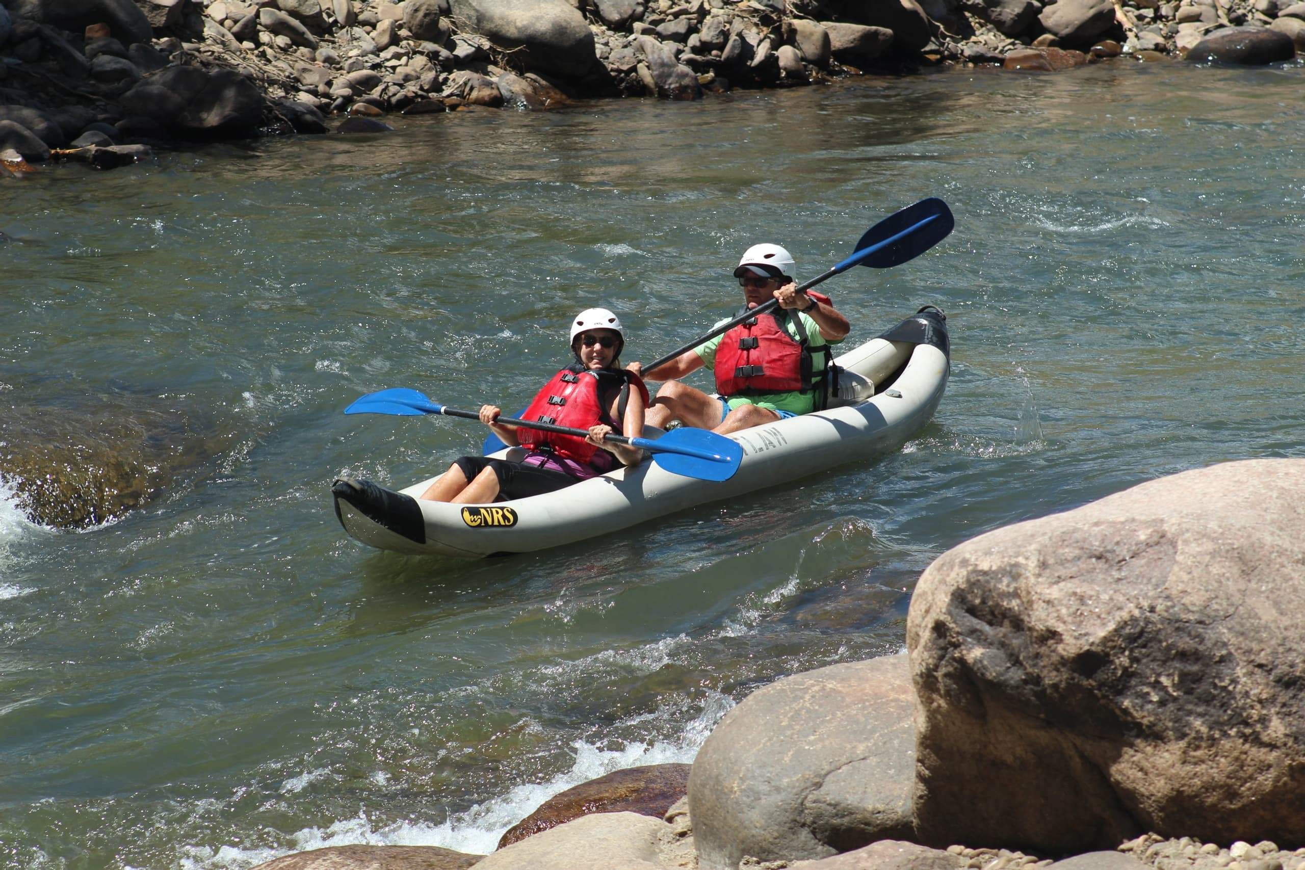 Whitewater Inflatable Kayak Trip with Colorado Outback Adventures in Durango