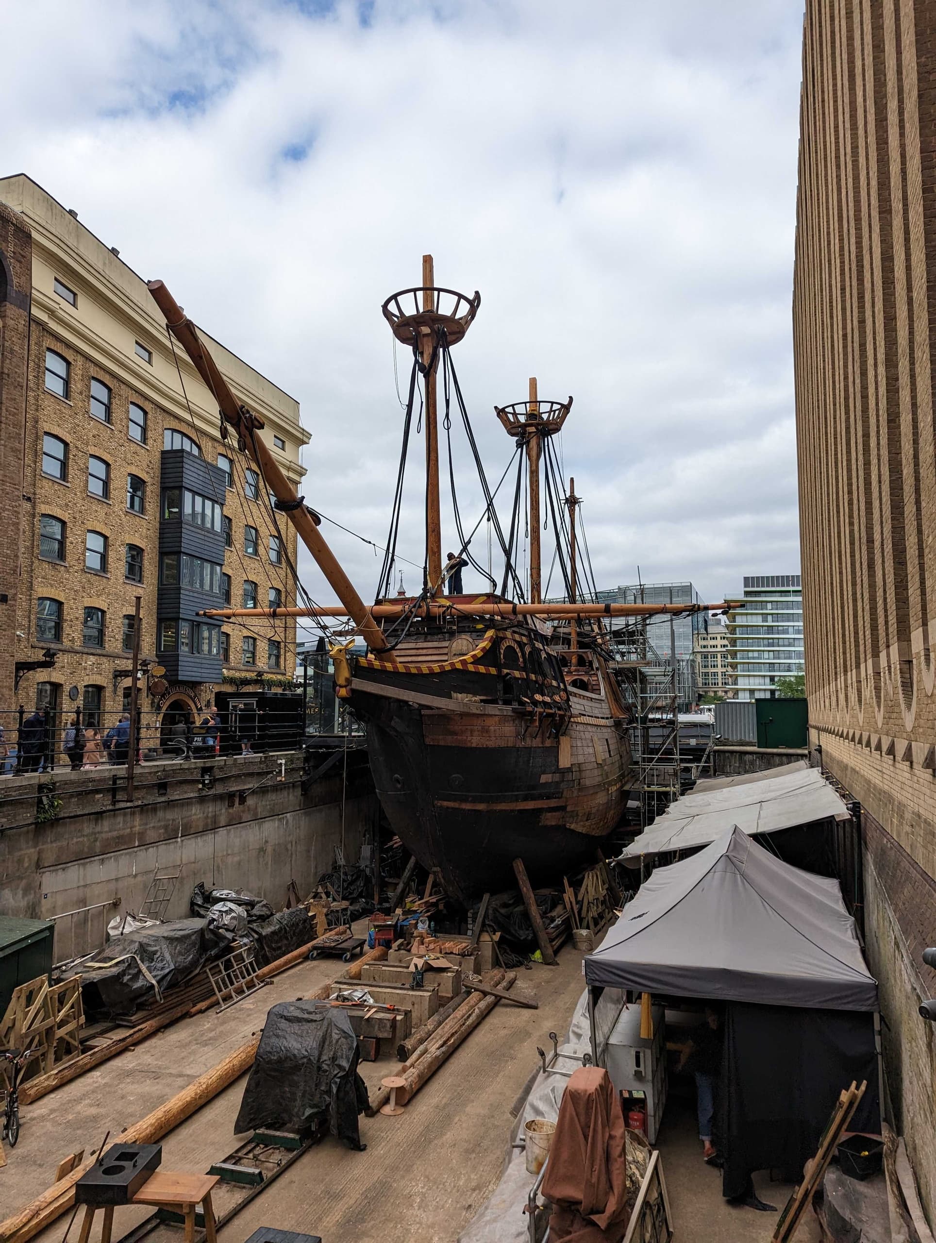 Maritime History & Ship Restoration at The Golden Hinde