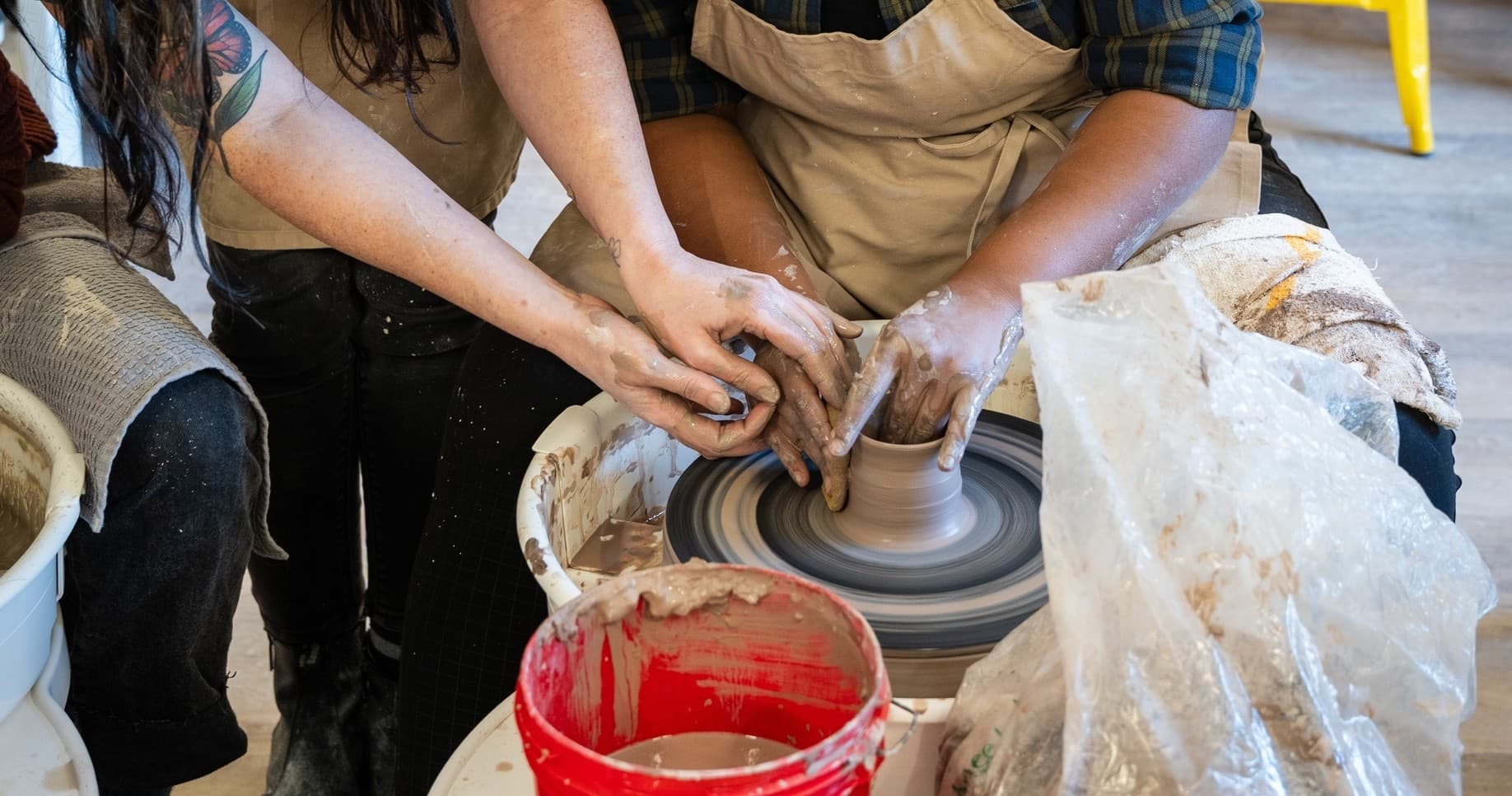 Clay Pottery Class at Black Hound Clay Studio