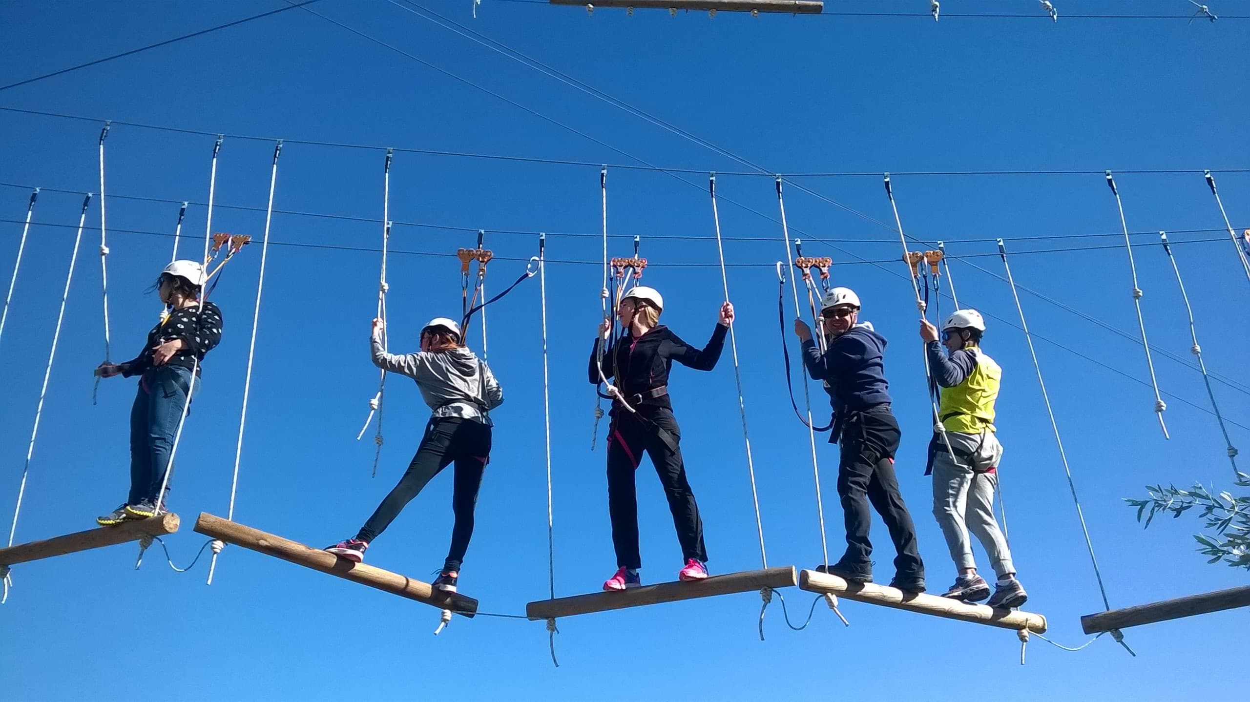 Family Aerial Adventure in Cambrils: Mini, Big & Super Jump Pack photo 3
