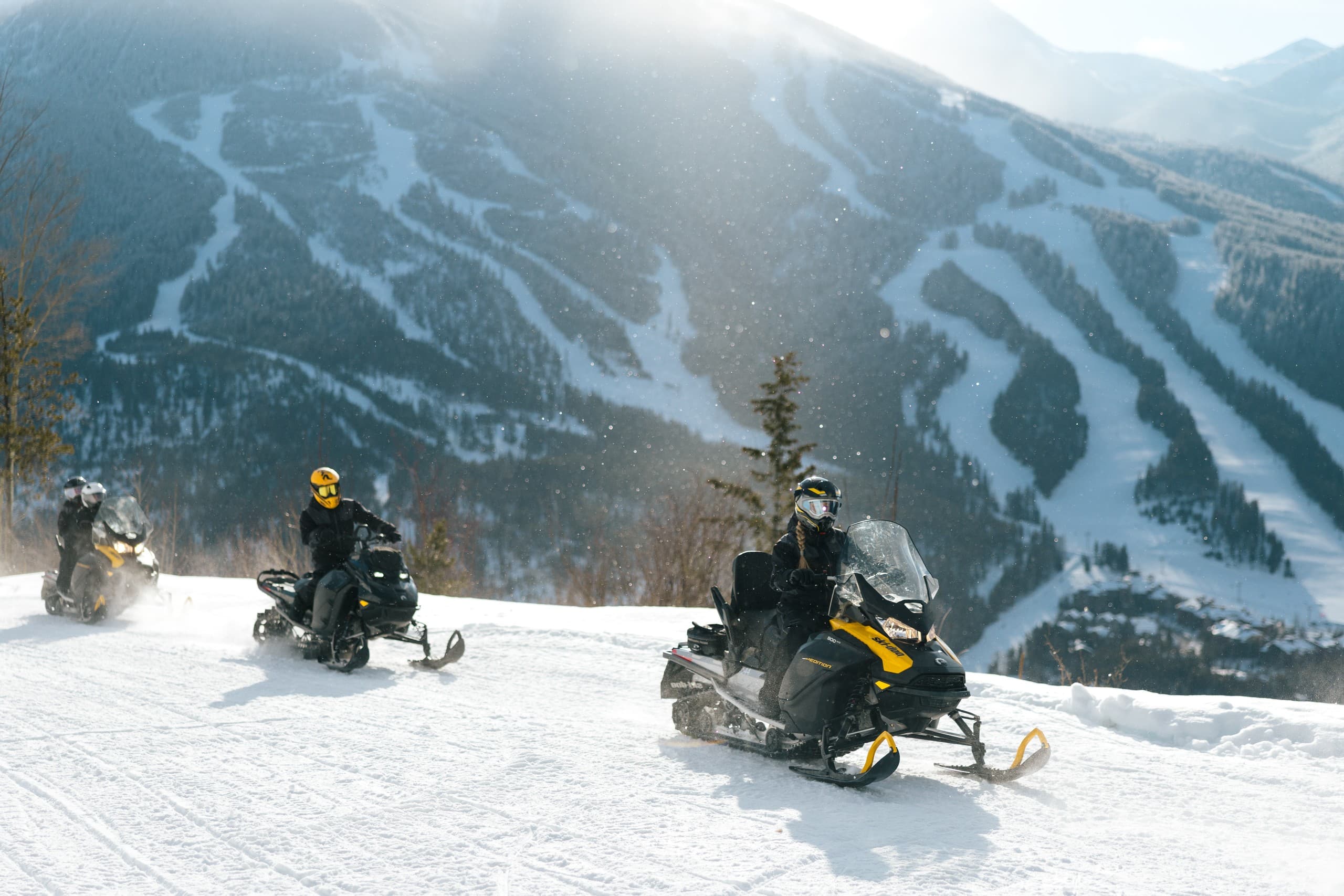 Paradise Basin Snowmobile Tour: Alpine Rides, Frozen Marmot Falls & Historic Mine photo 1