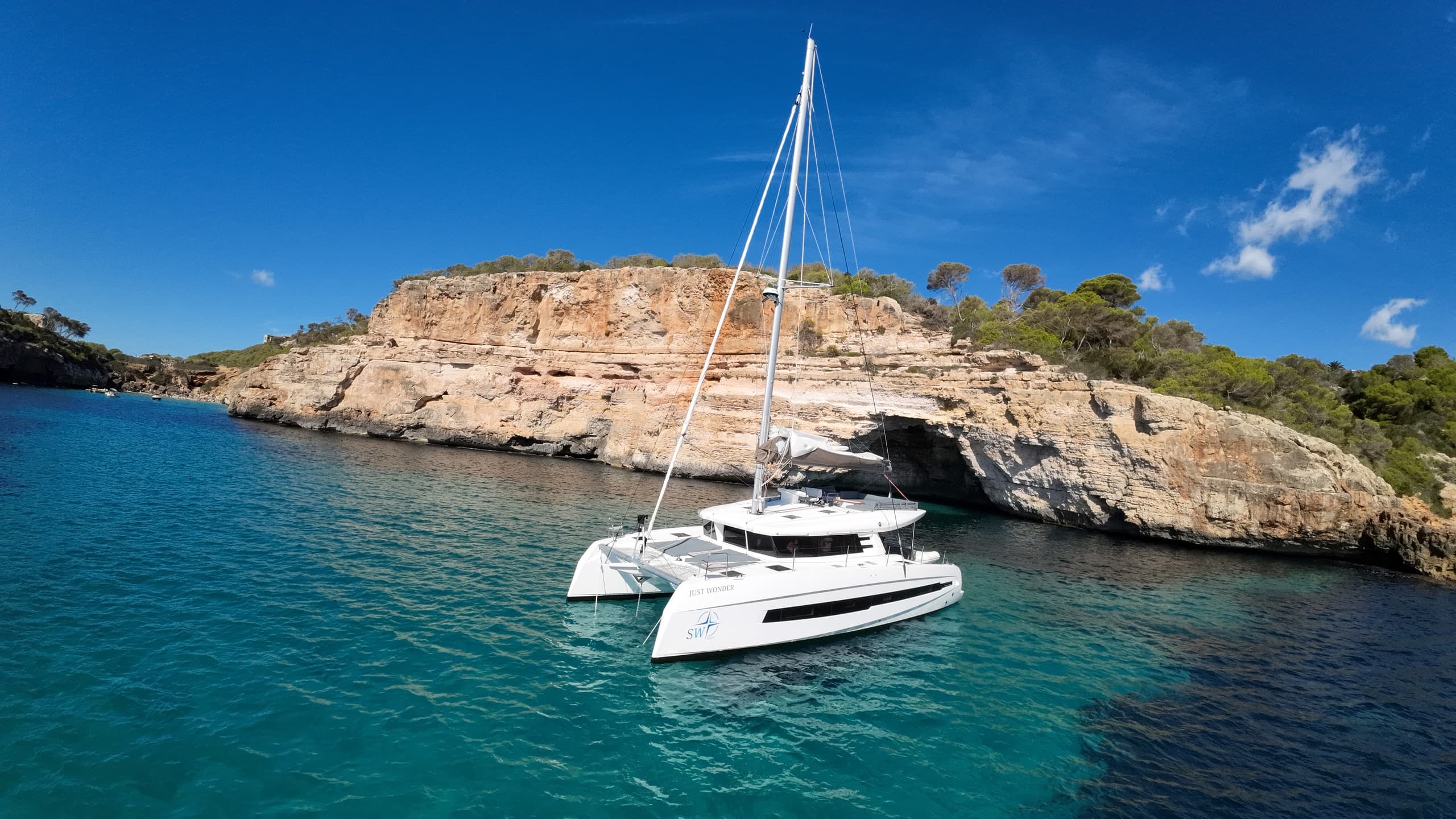 Sail the Algarve in Style: Barco Cervetti 44 Catamaran Tours from Lagos photo 1