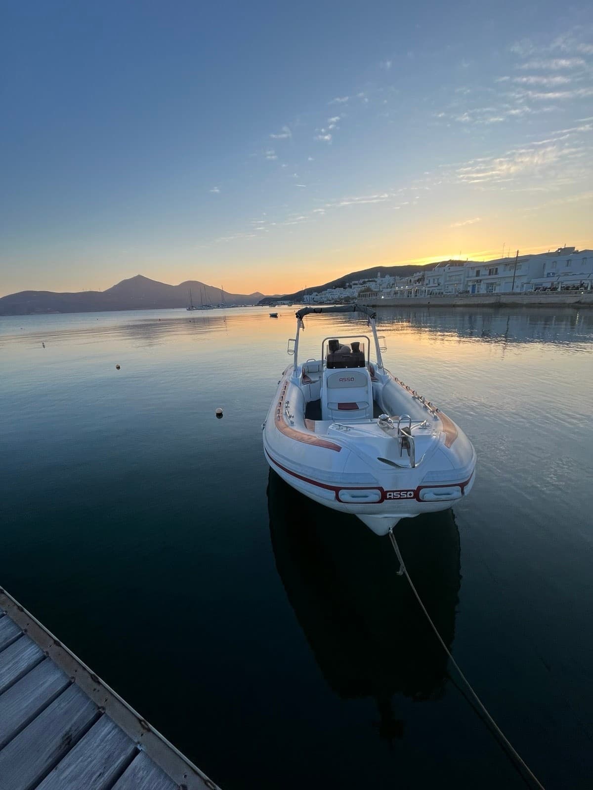 Take the Helm Around Milos: Private 6-Hour Skipper-Assisted Boat Rental from Agia Kiriaki