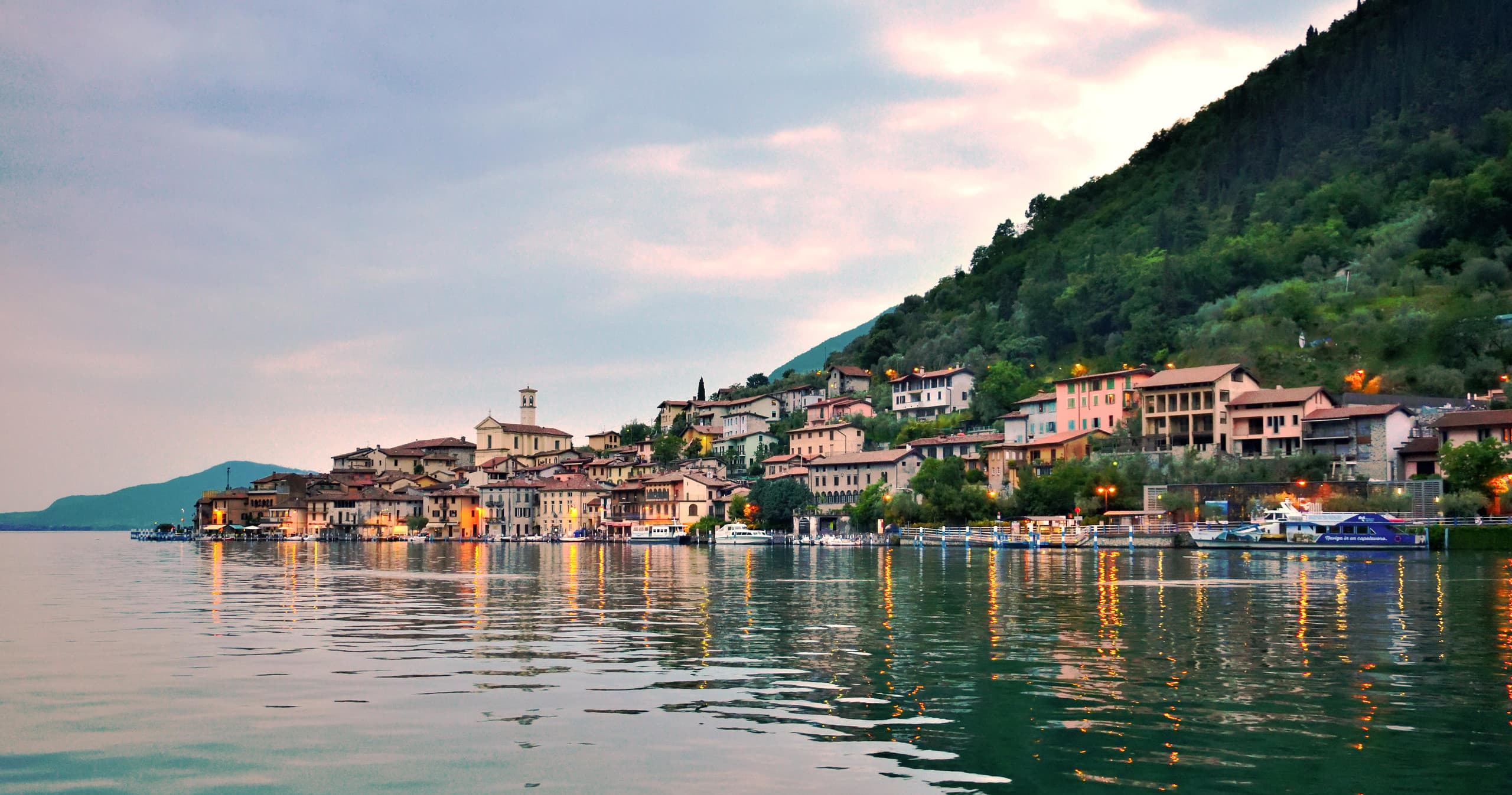 Water Activities: Da Costa Volpino to Monte Isola on Lake Iseo