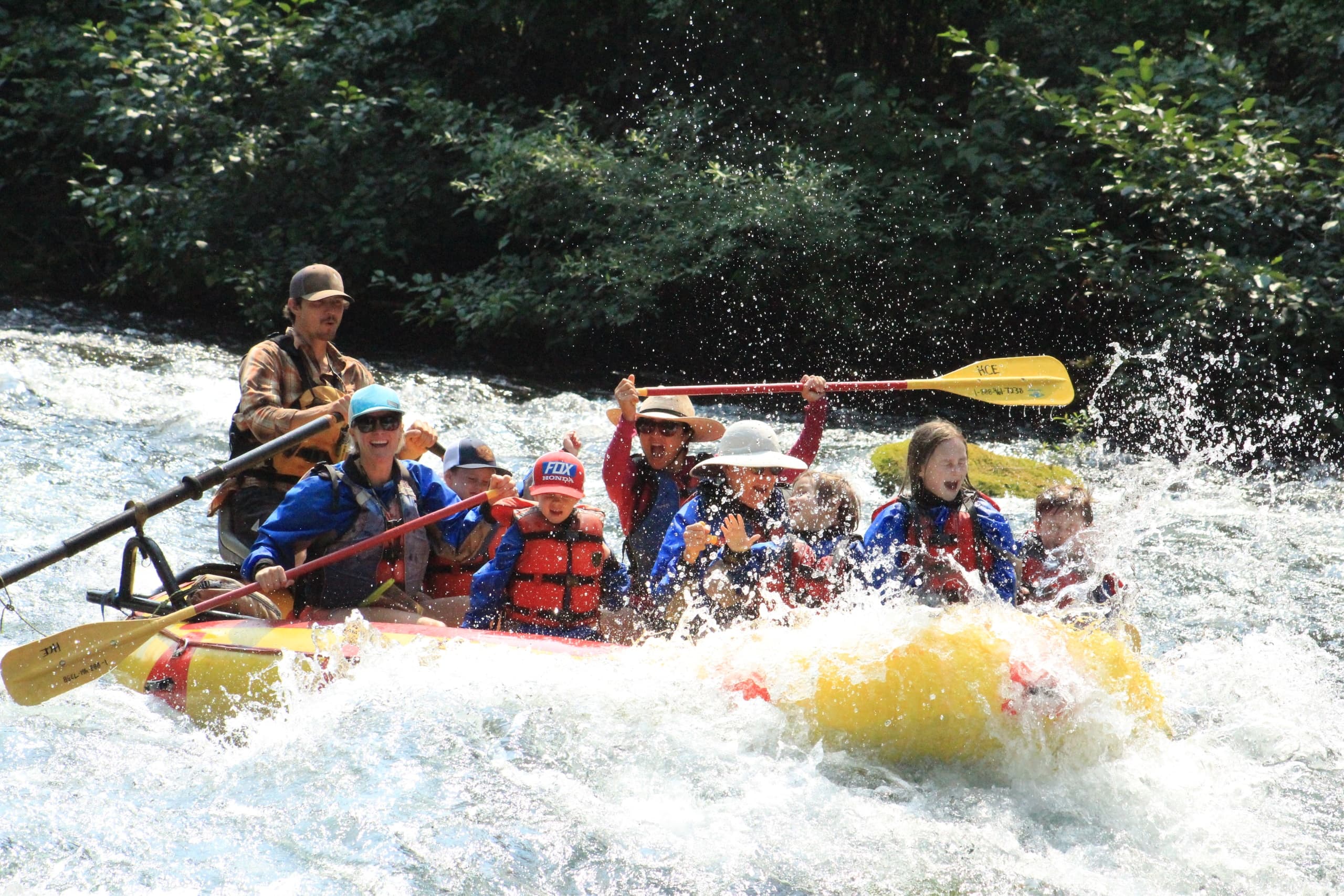Whitewater Rafting with High Country Expeditions near Eugene