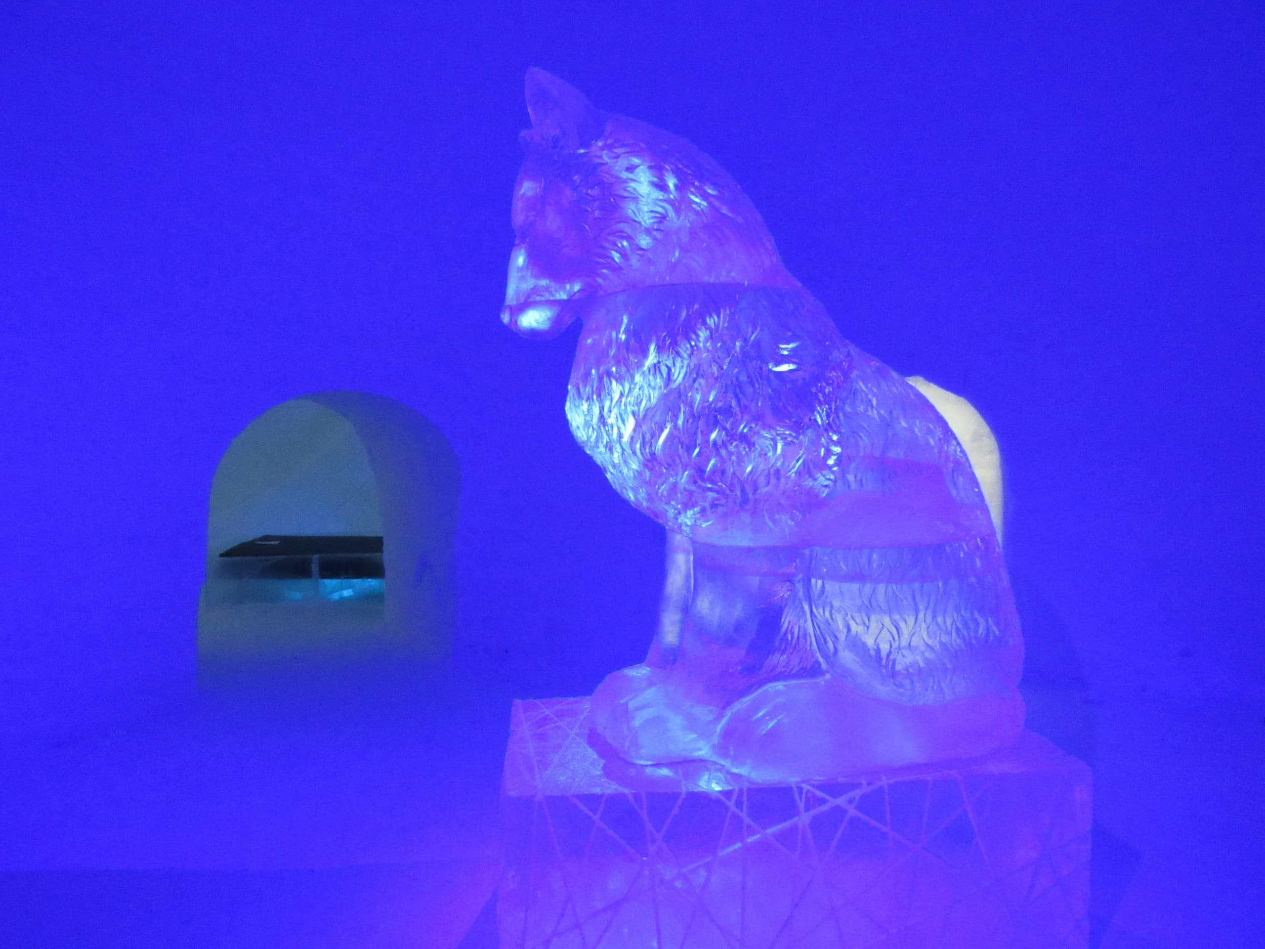 Inside Lainio Snow Village: A 3-Hour Ice Sculpture Adventure from Levi