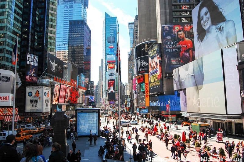 City Walk Adventure: 42nd Street in New York City
