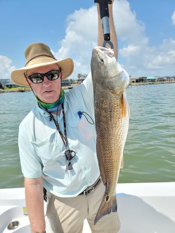 Dawn Trout and Redfish: Half-Day Morning Charter with Capt. Mark on Galveston Bay