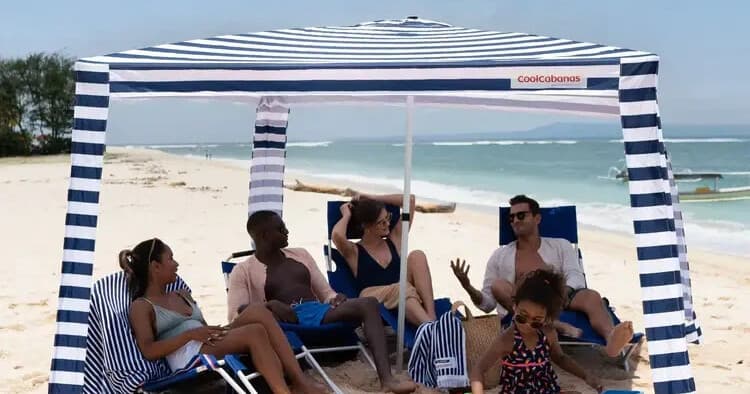 Coolcabana Shibumi Shade Rentals on Wilmington’s Atlantic Beaches
