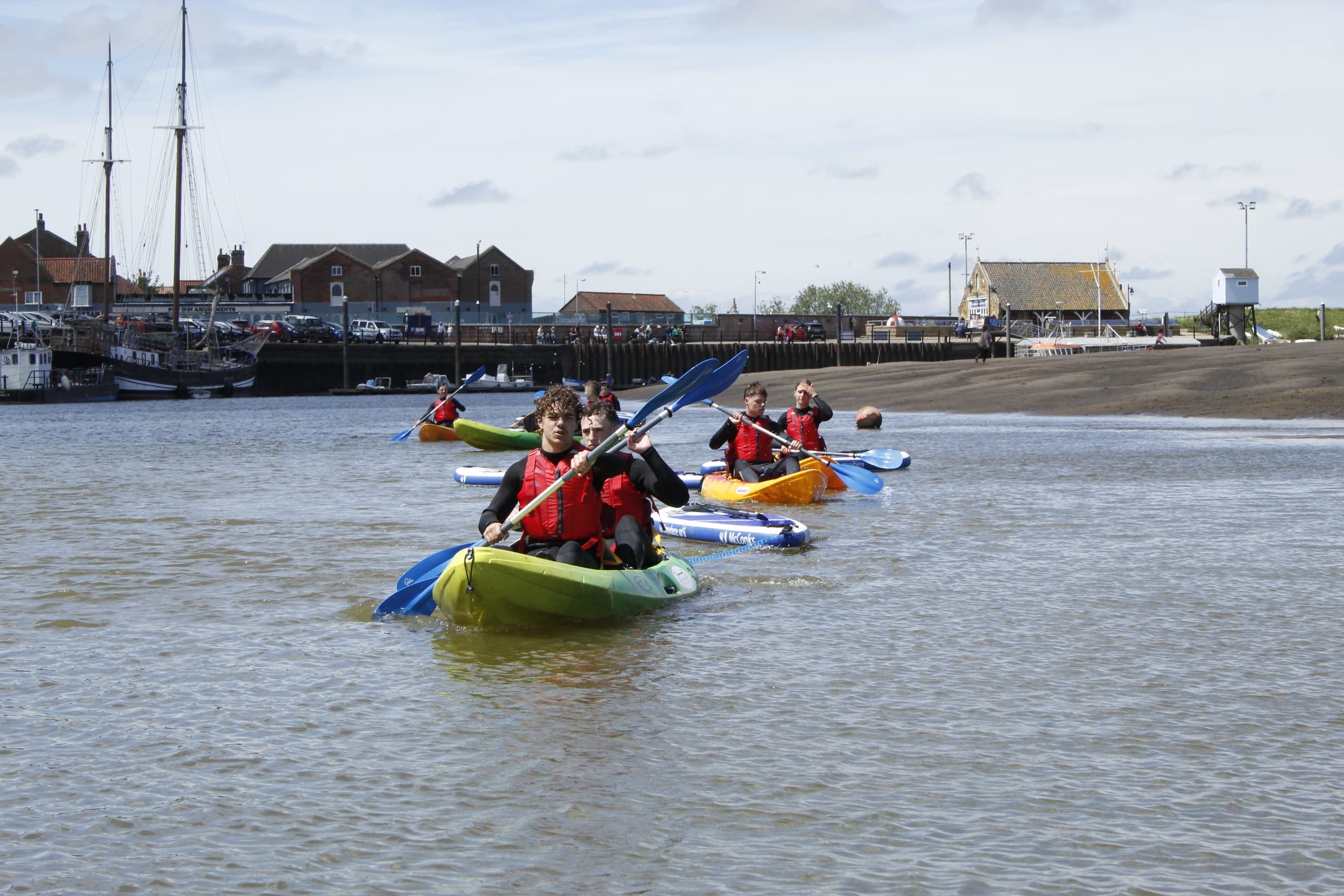 Kayak Harbour Session with Wells Paddle Sports Ltd in Norfolk