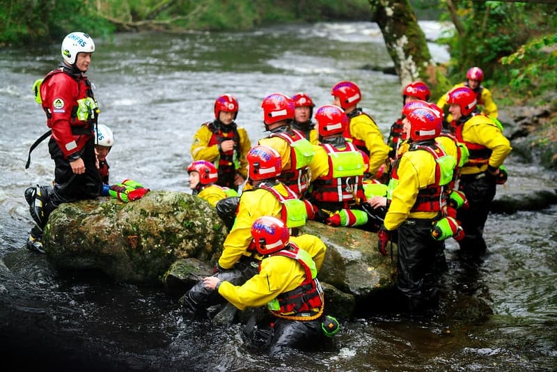 Swiftwater Rescue Training with Northeast Mountain Guiding in NJ