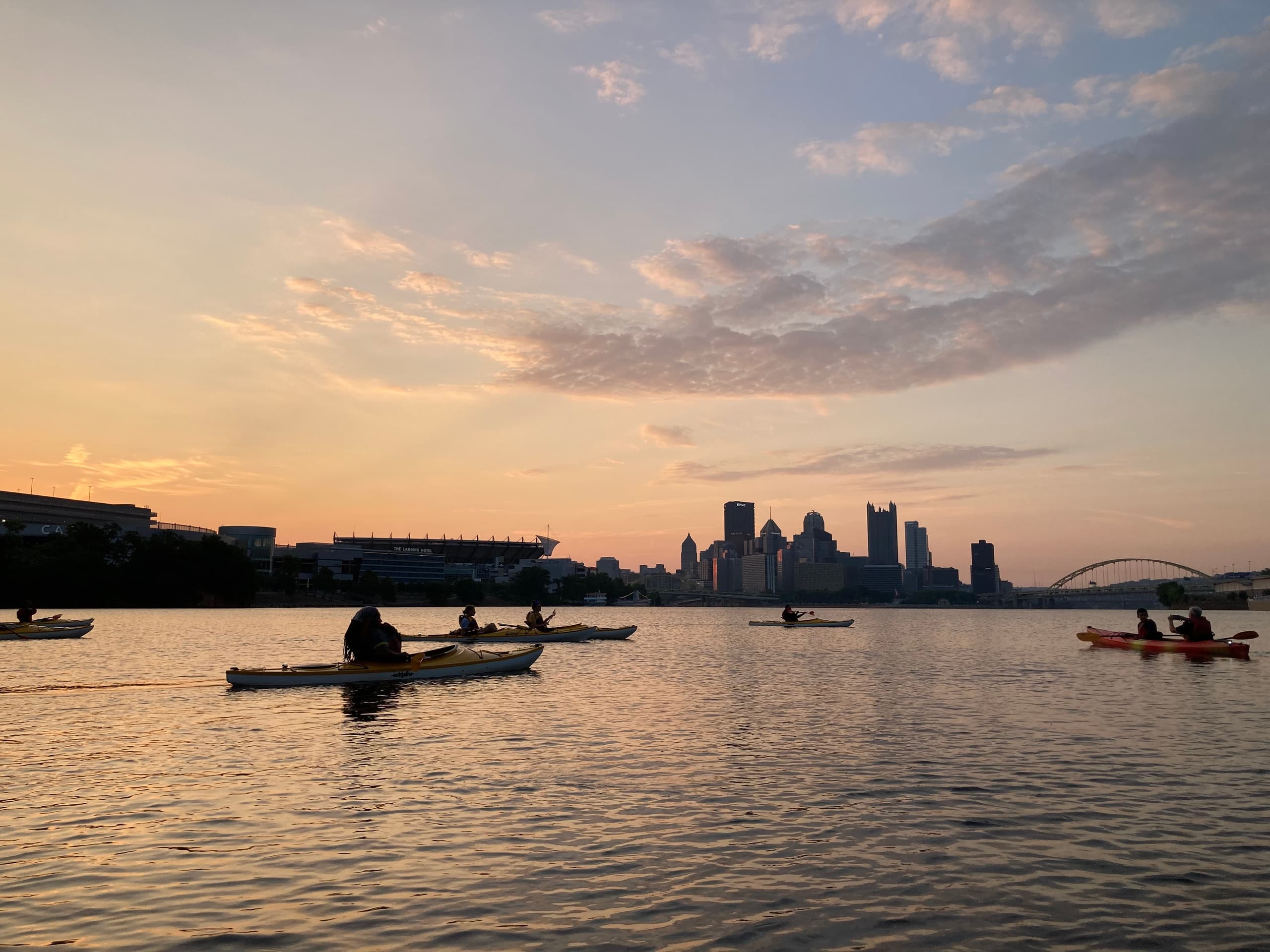 Water Activities & Venture Outdoors: Sunrise Kayaking in Pittsburgh