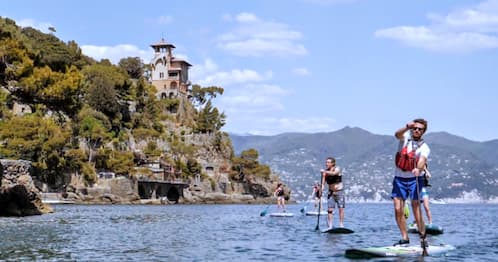 Water Activities: SUP Experience in Portofino