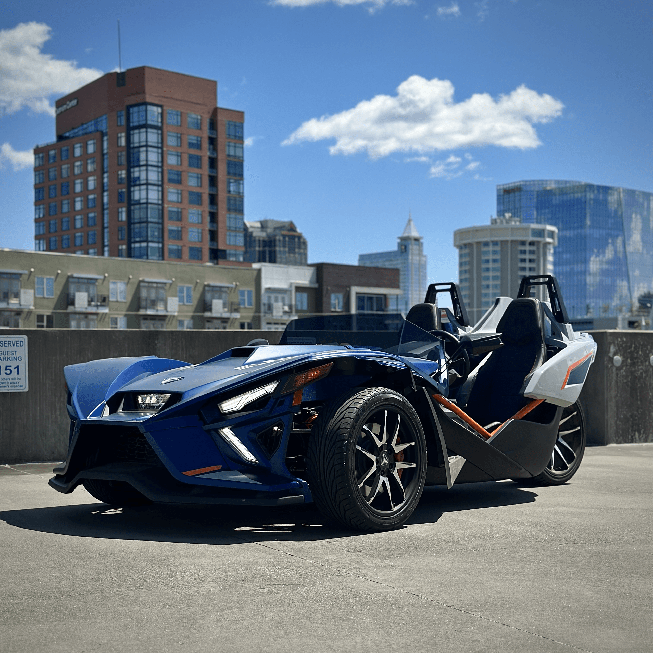 Thrill Ride in Wake Forest: Experience the Polaris Slingshot R with Redline Rentals
