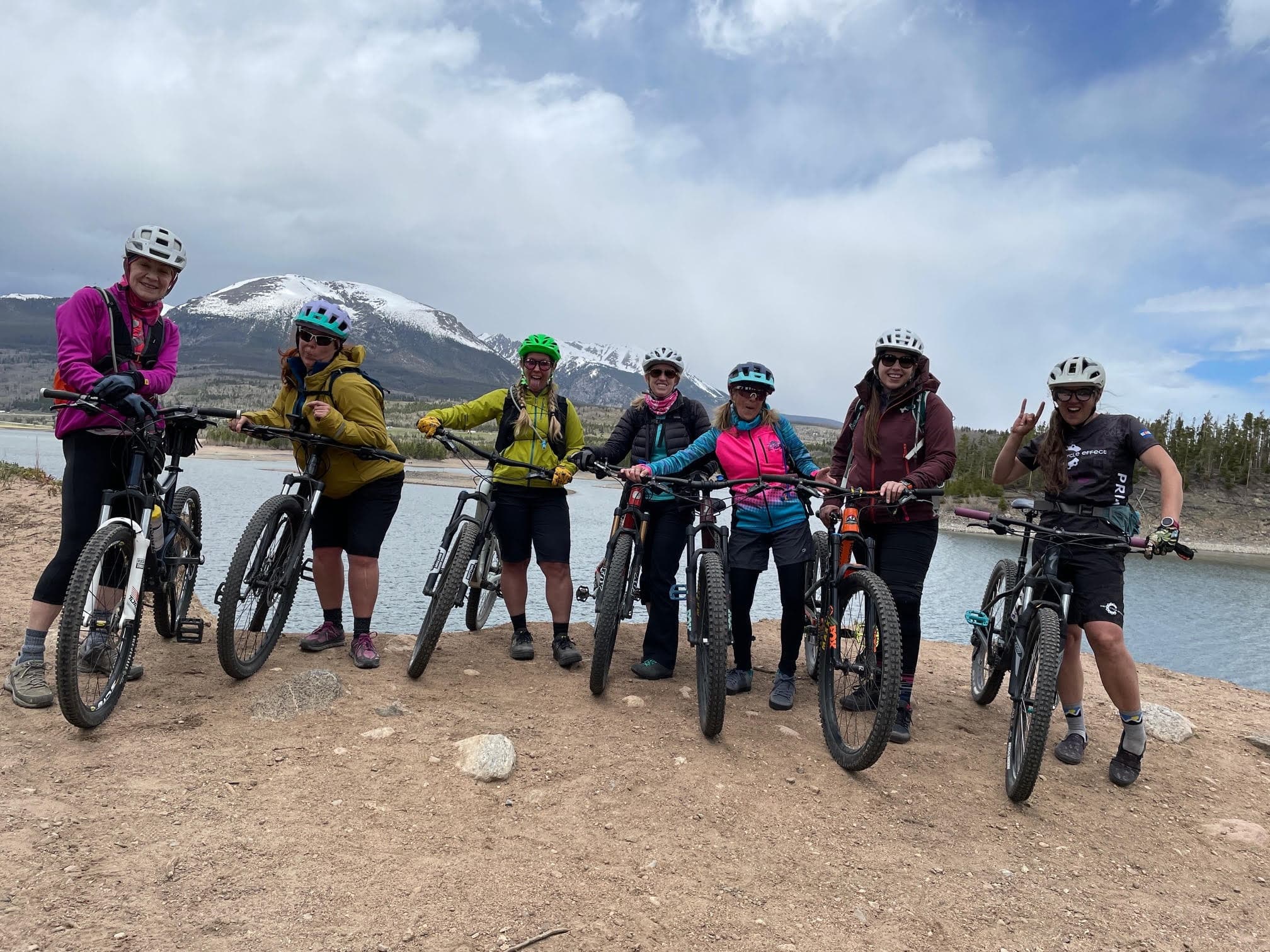 Women's Intro to Mountain Biking Course in Silverthorne, CO