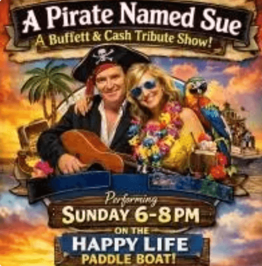 Sunset Sunday Live Music Cruise in Destin aboard the Happy Life