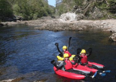 Water Activities Guide: River-Bugging in Scotland with Vertical Descents