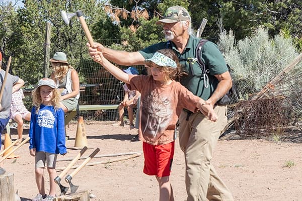 Tomahawk & Spear Throwing in Santa Fe: Primitive Skills and Target Practice