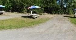 Comfort Camping at Montana Creek Campground’s Camp Site 25