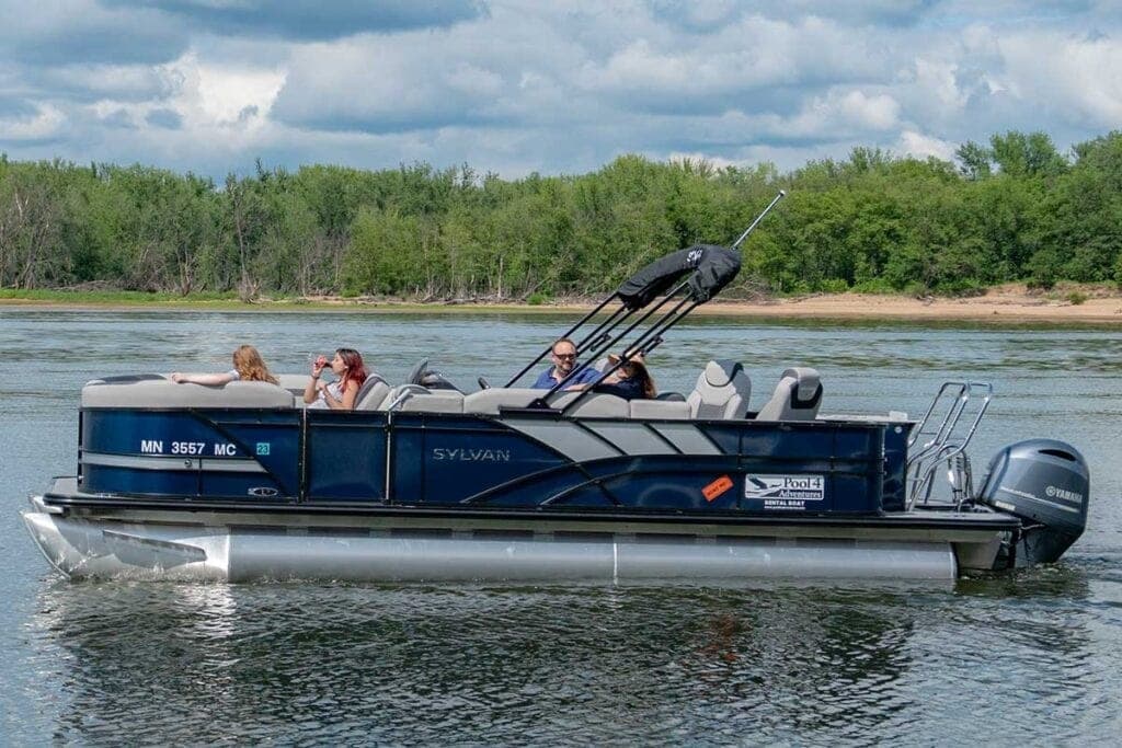 Comfort Cruiser Tritoon Adventure in Wabasha, Minnesota