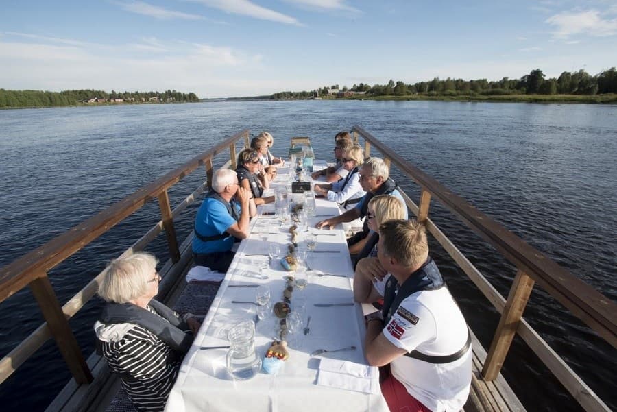Torne River Two-Country Ferry: Rustic Crossing Between Finland and Sweden photo 1