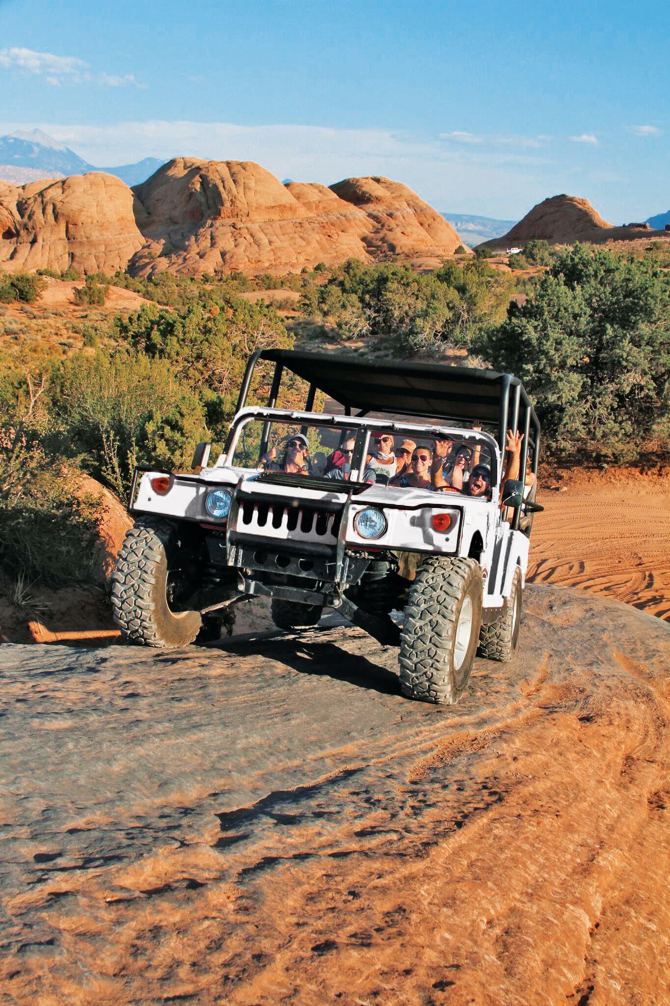 Sunset Hummer Adventure with High Point Hummer & ATV in Moab