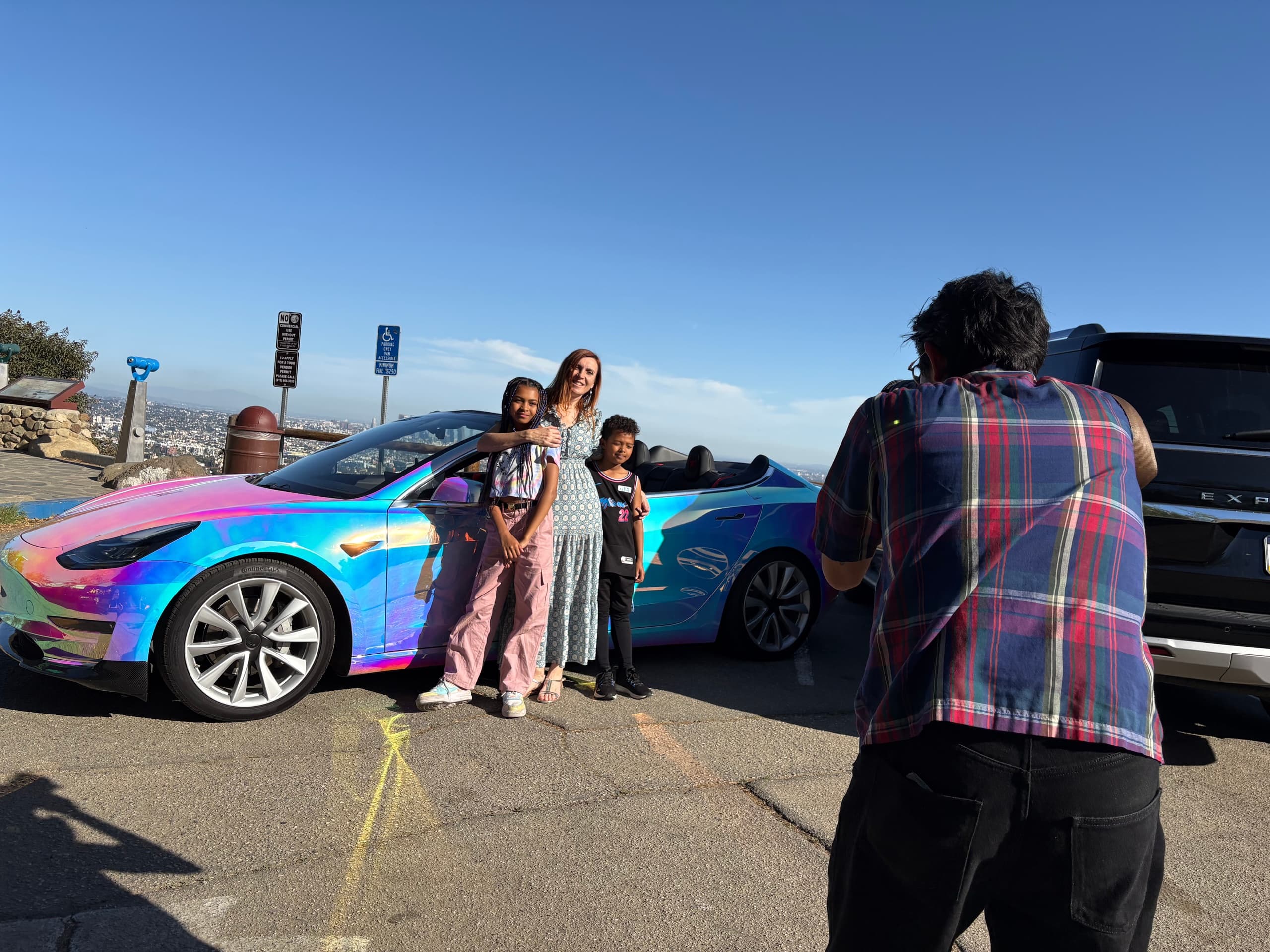 Hollywood Sign Viewpoint with Ride Like A Star in Los Angeles