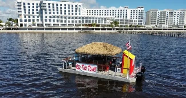 Red Tiki Boat Day Cruise on Charlotte Harbor — Wildlife, Sunsets & Karaoke photo 1