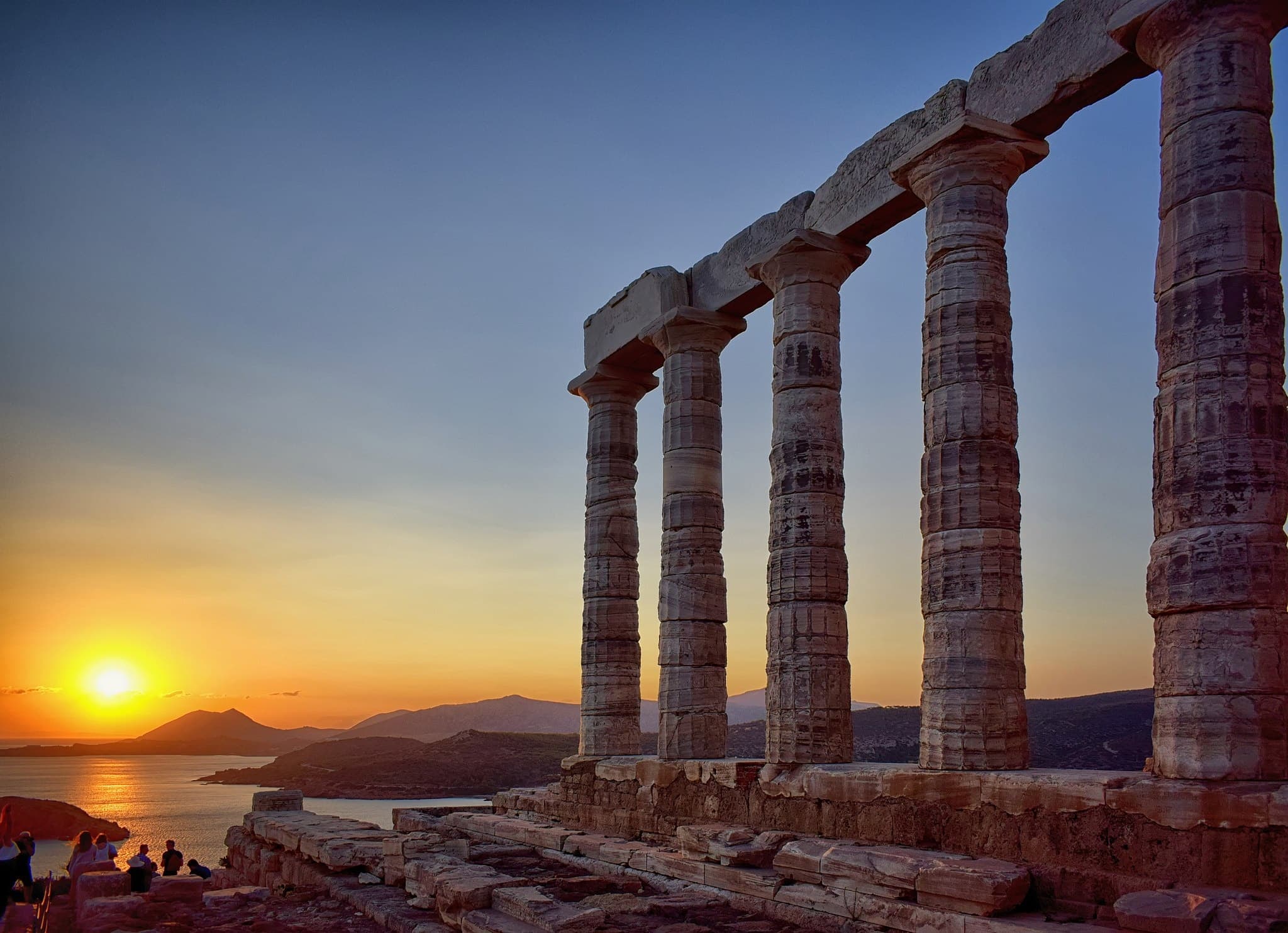 Cape Sounion Sunset Tour with Eureka Athens