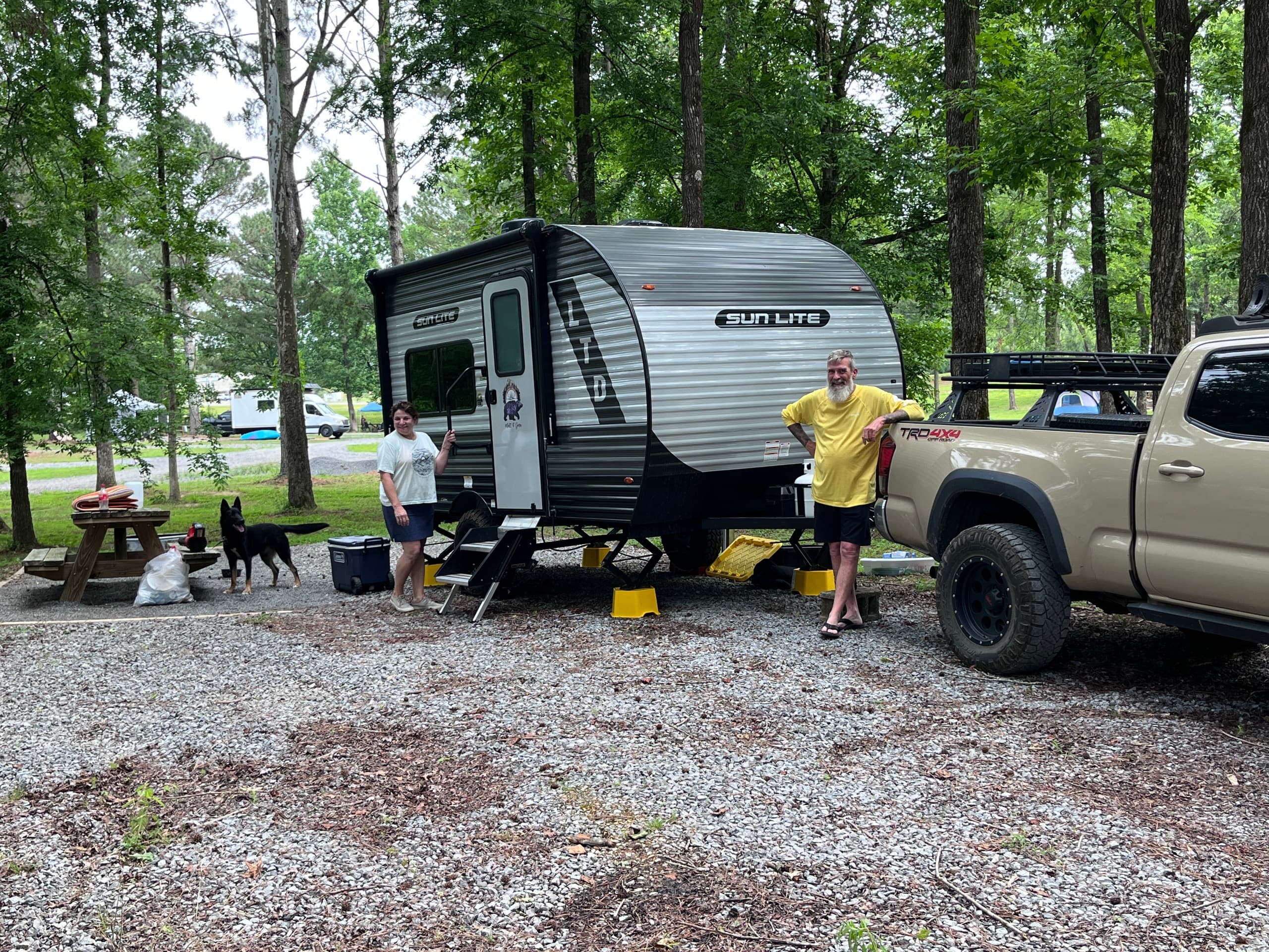 RV Camping Comfort at Adventures Unlimited, Ocoee TN