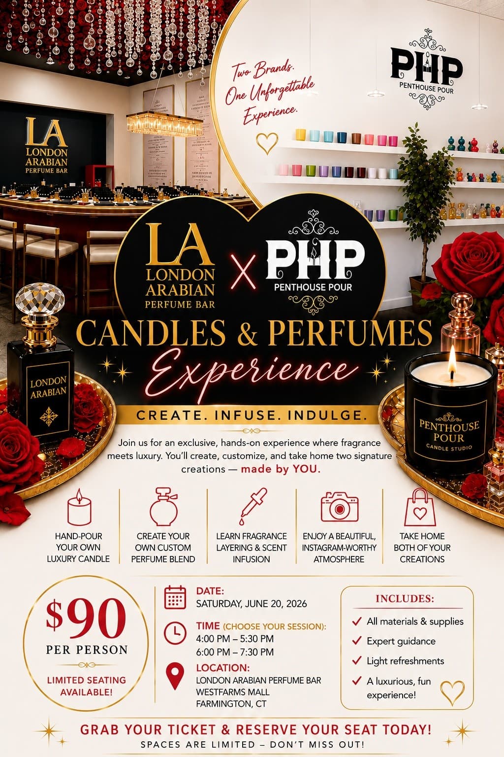 Hartford Candle and Perfume Lab: Hands-On Scent-Making Workshop in Connecticut