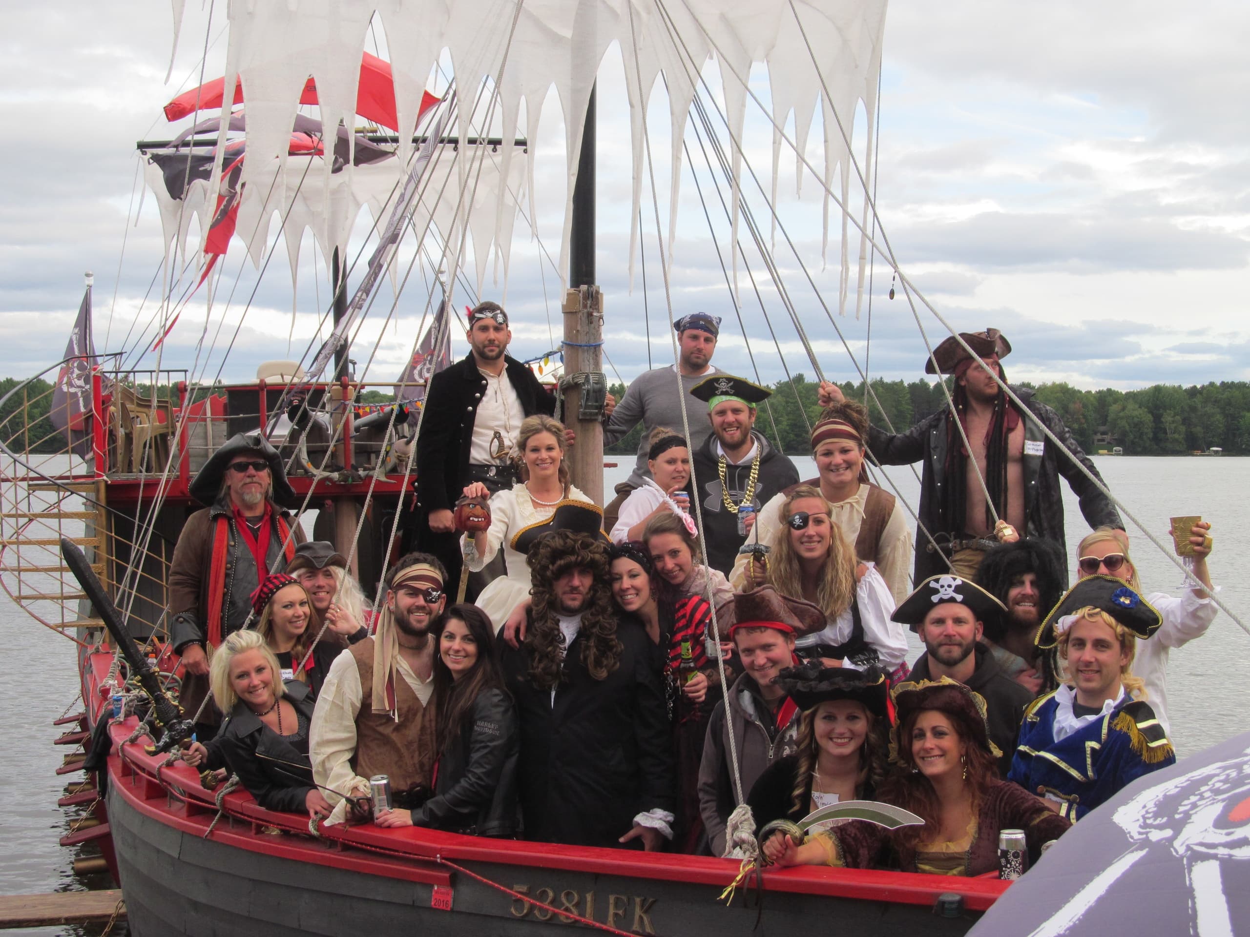Water Activities & Pirate Ship Adventures on Eagle River Chain