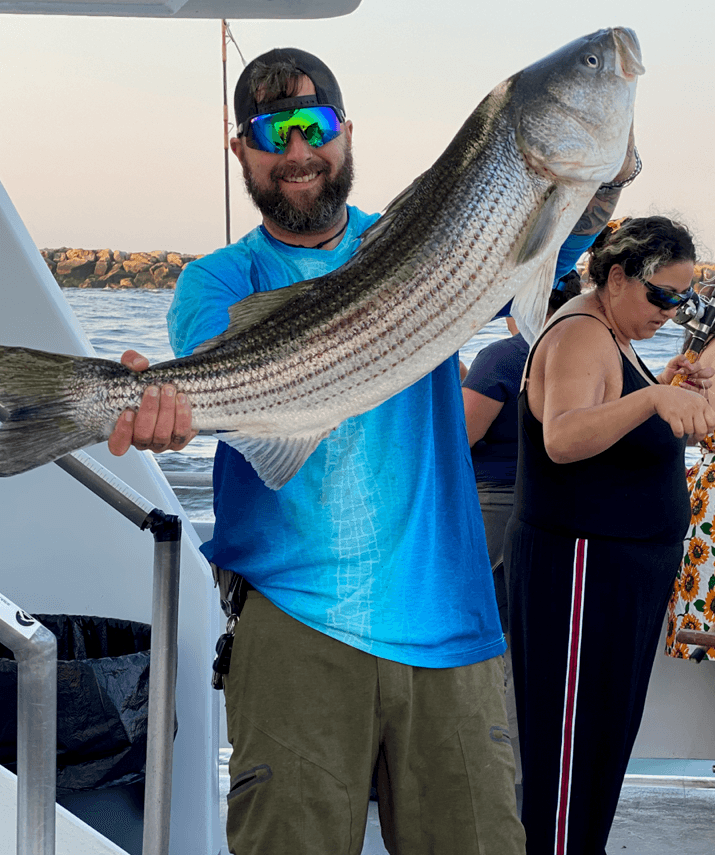 Half Day Striped Bass Fishing in Seabrook, NH