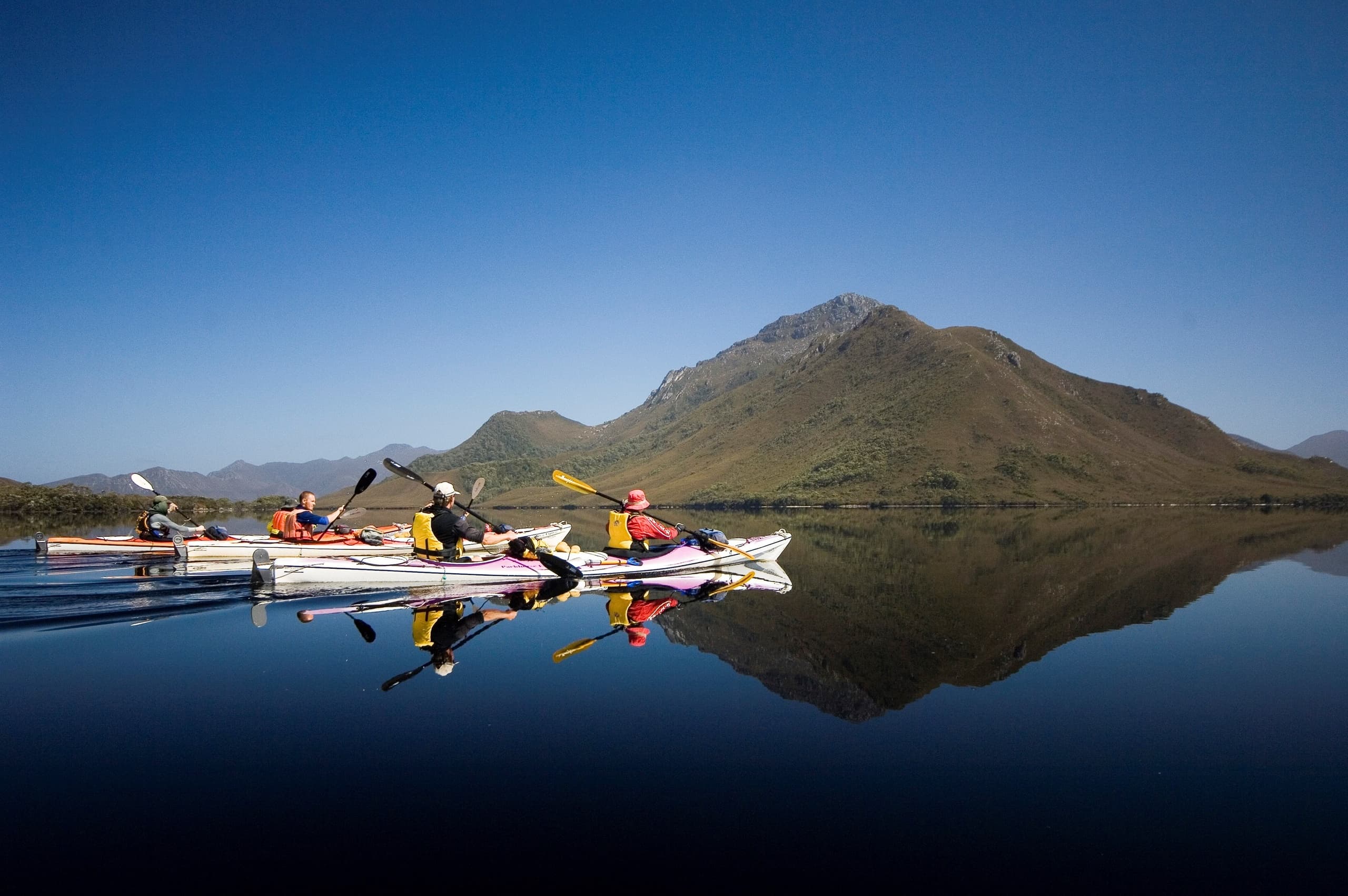 Sea Kayaking in SW Tasmania with Roaring 40's