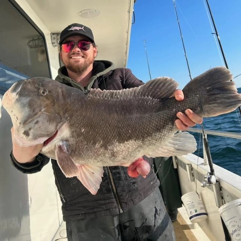 8 Hour Blackfish Fishing Trip from Sea Isle City, NJ: Deep Sea Adventure Awaits