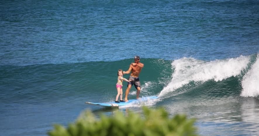 Surf Lessons in Kahuku with Mike's Surf School