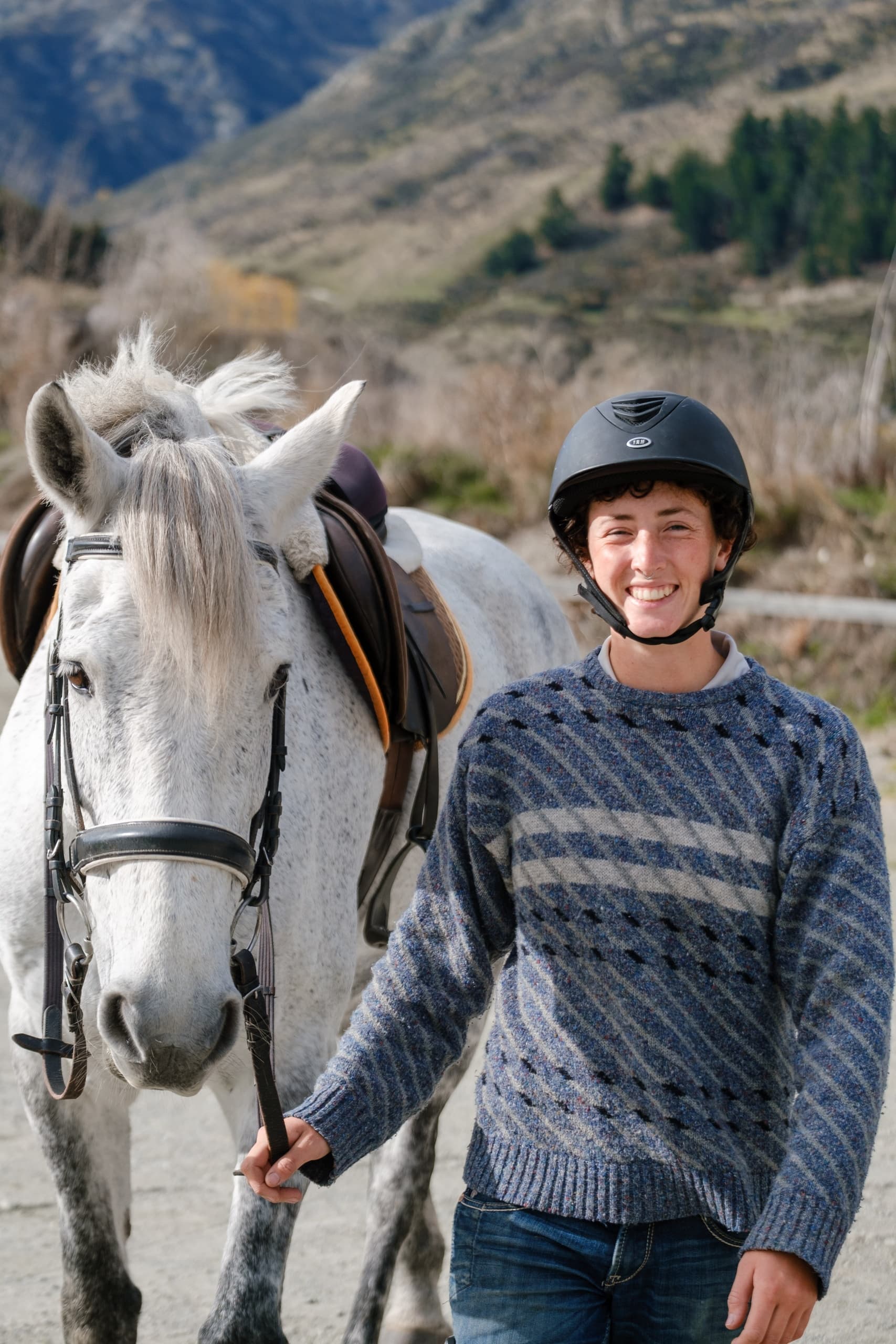 Horseback Groom & Ride with A M Equestrian in Queenstown