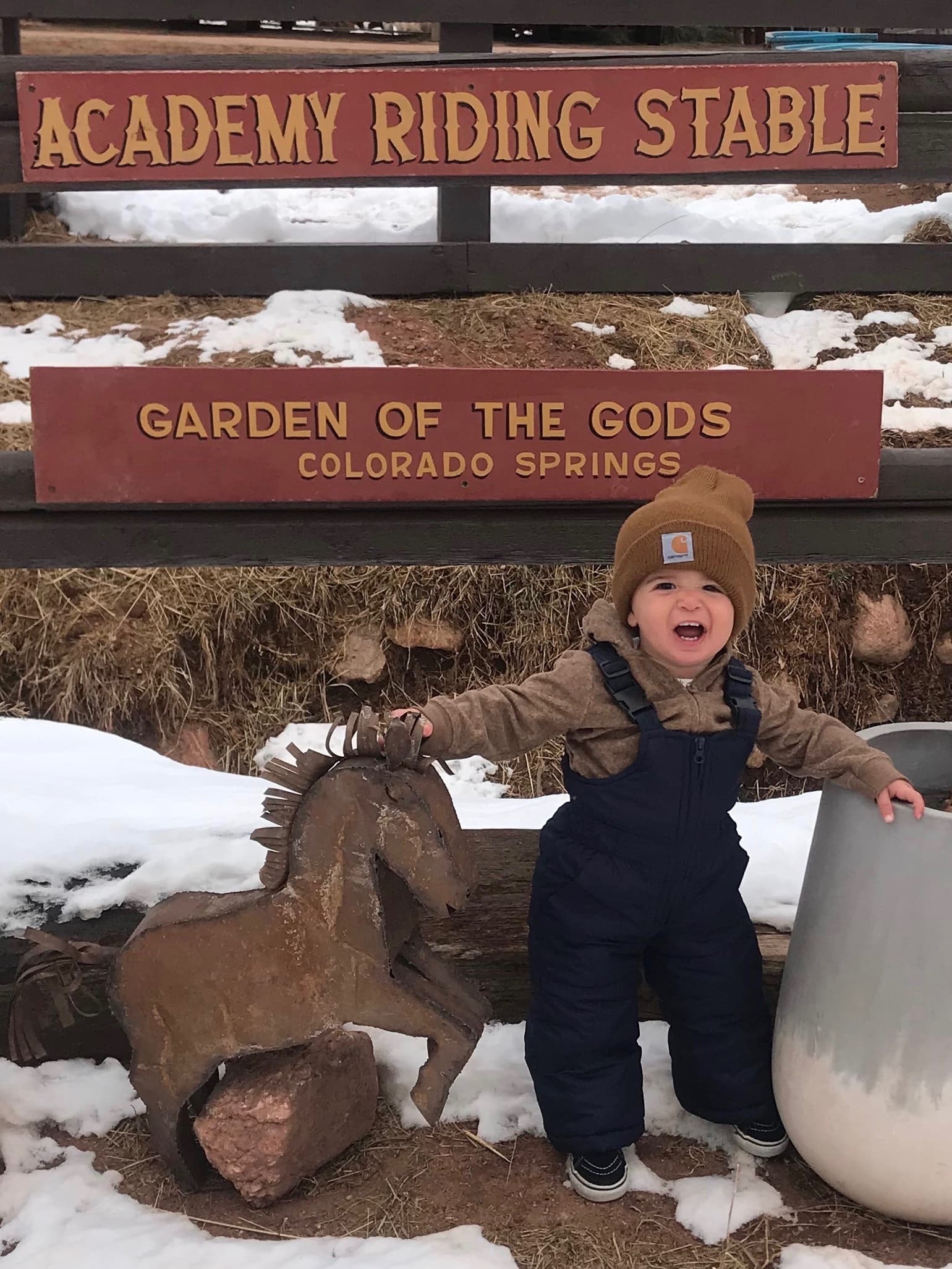 Kids Pony Rides at Academy Riding Stables in Colorado Springs