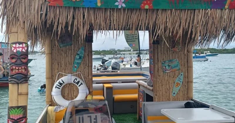 Private Tiki Boat Ride | Boat Tour in Miami, Florida