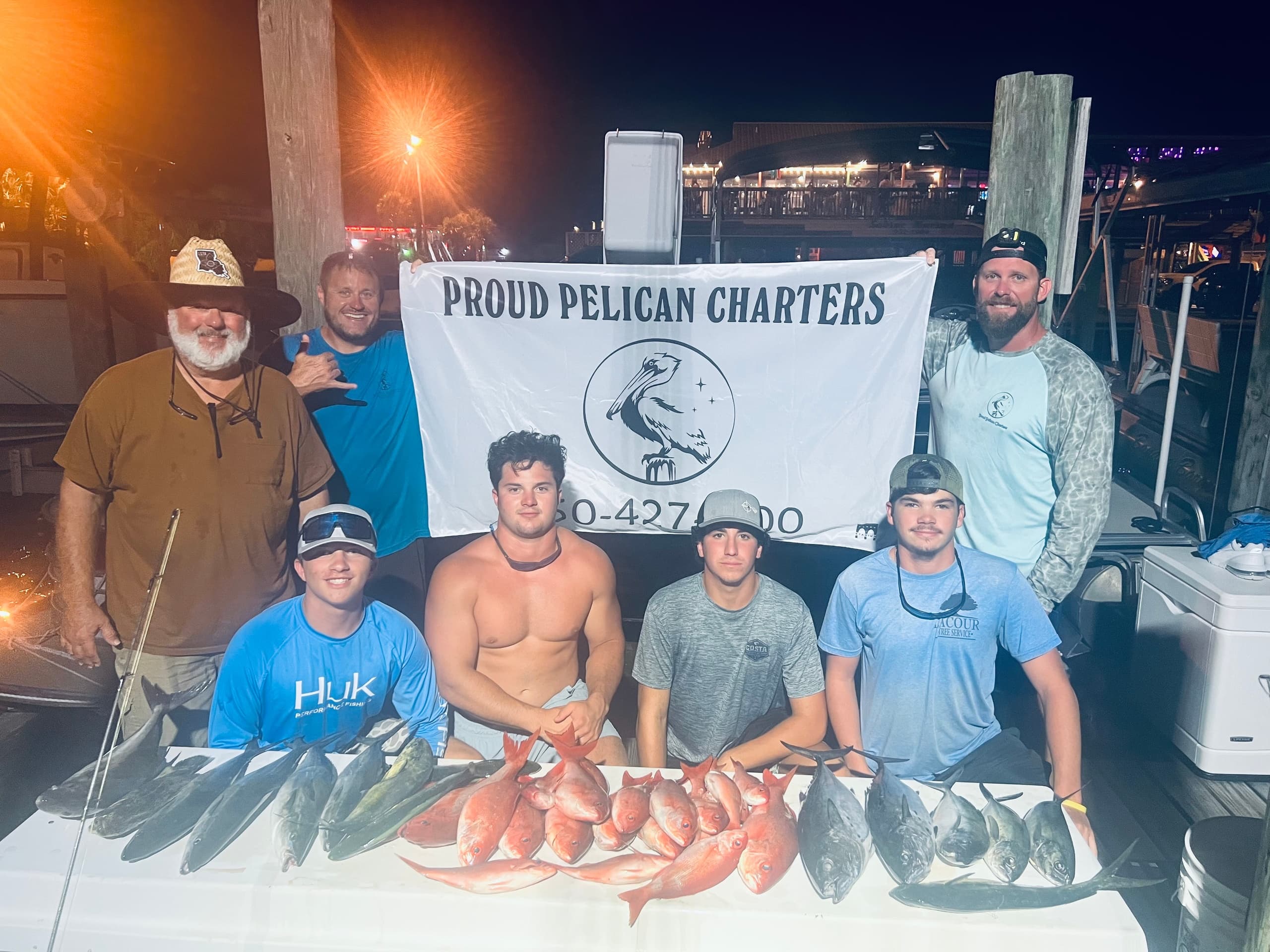 Fishing Adventure with Proud Pelican Charters LLC in the Gulf