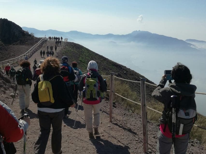 Volcano Hiking at Vesuvius Near Naples