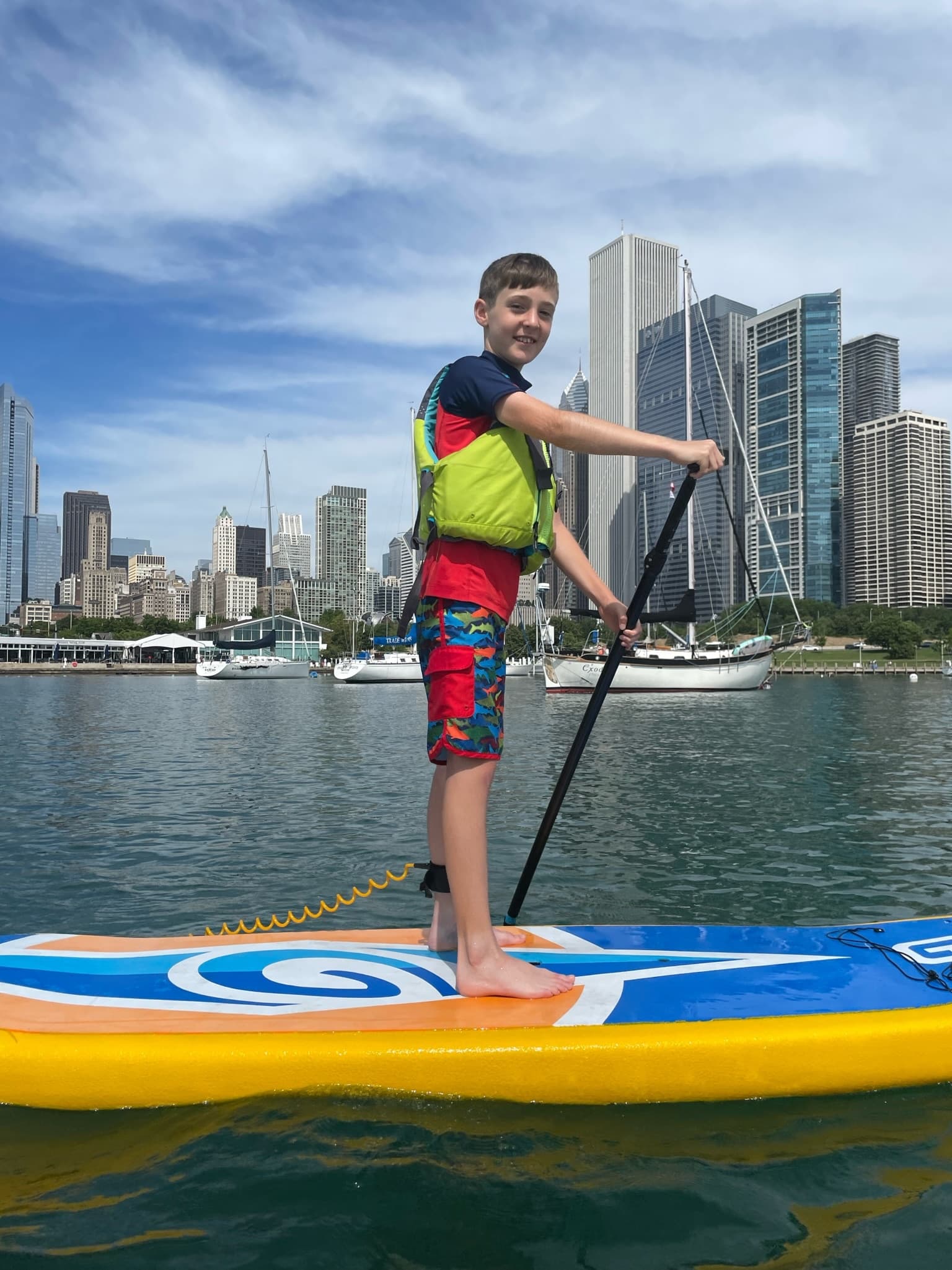 Youth Kayak Class: 5 Days in Chicago's Monroe Harbor