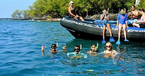 Kealakekua Express Dolphin-Snorkel Adventure from Kailua Pier