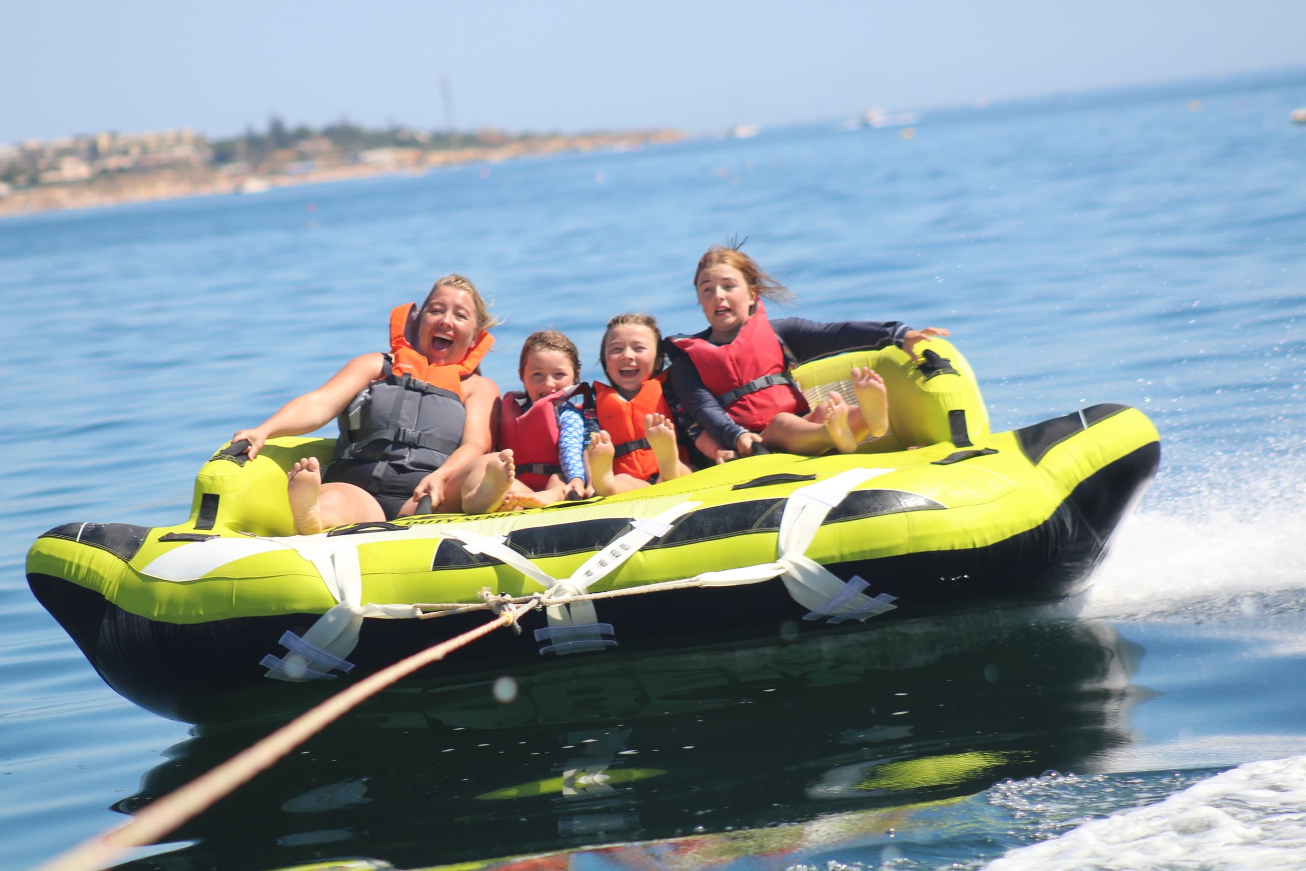 Water Fun in Algarve: Crazy Sofa with Moments Watersports