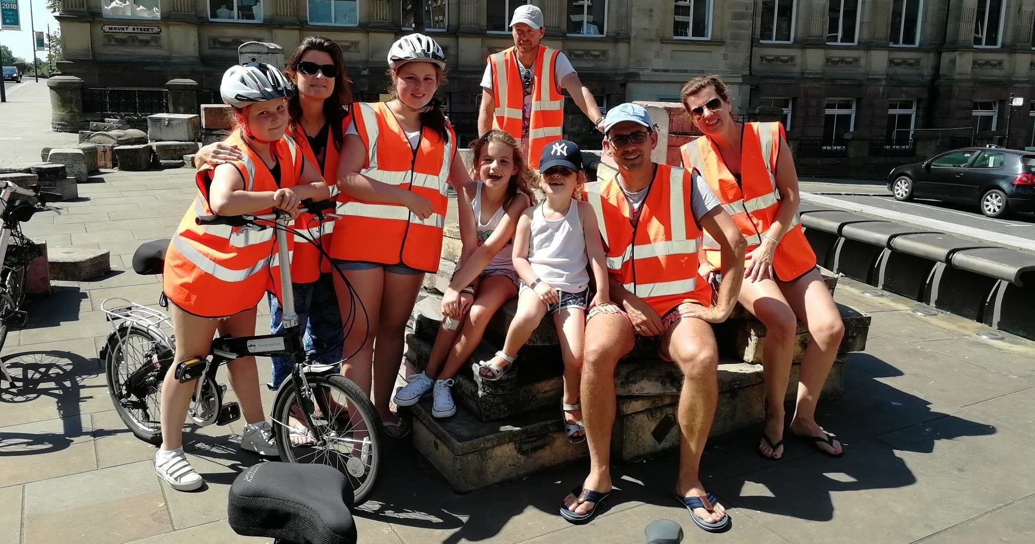 Leisurely Cycling Tour of Liverpool City Centre
