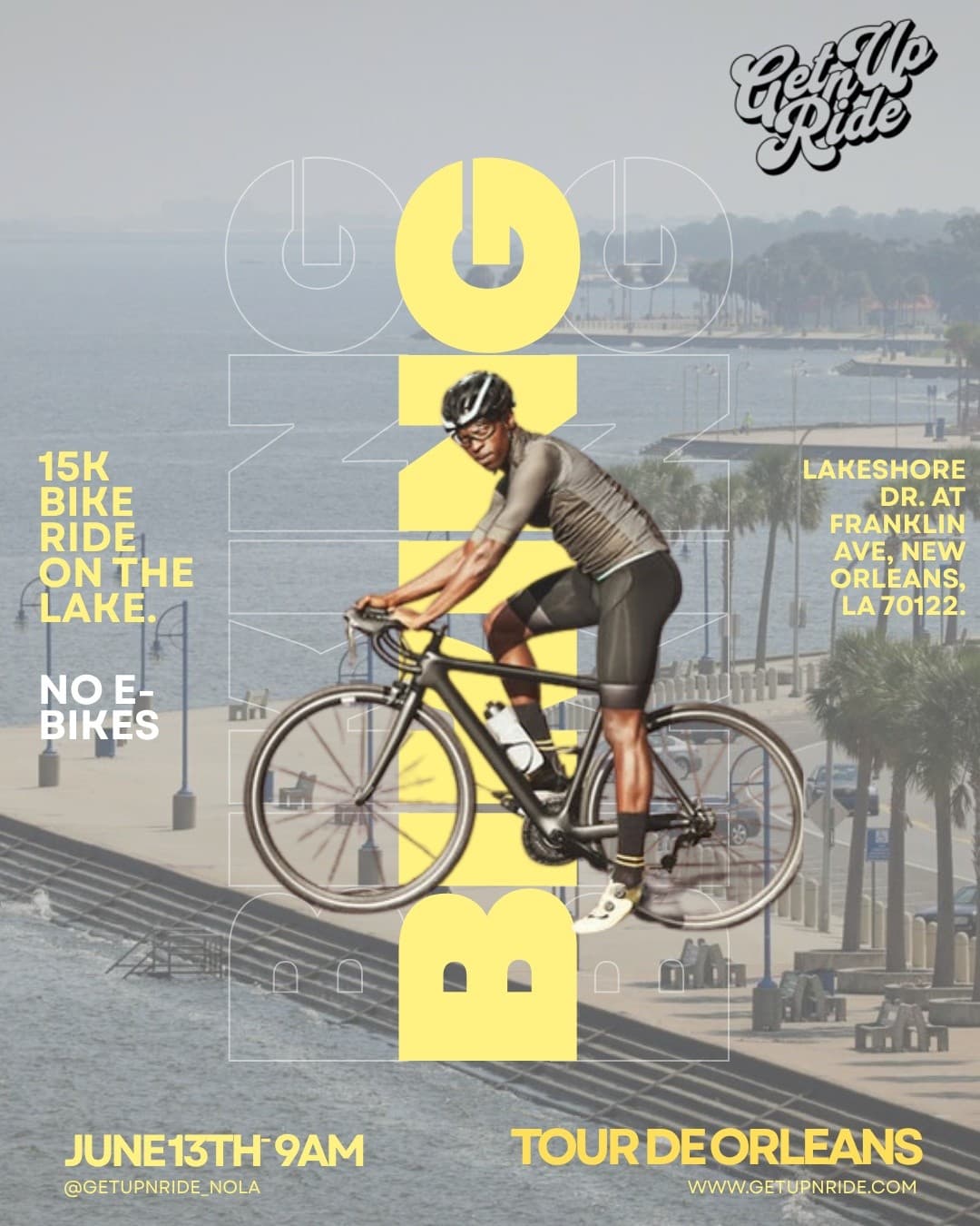 Tour De Orleans: 15-Mile Lakefront Ride on New Orleans Shoreline photo 1