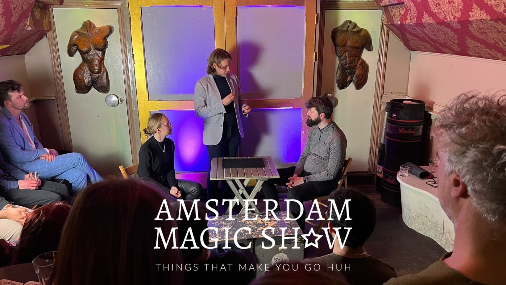 Nightlife & Entertainment: Amsterdam Bar Magic Show – City Center