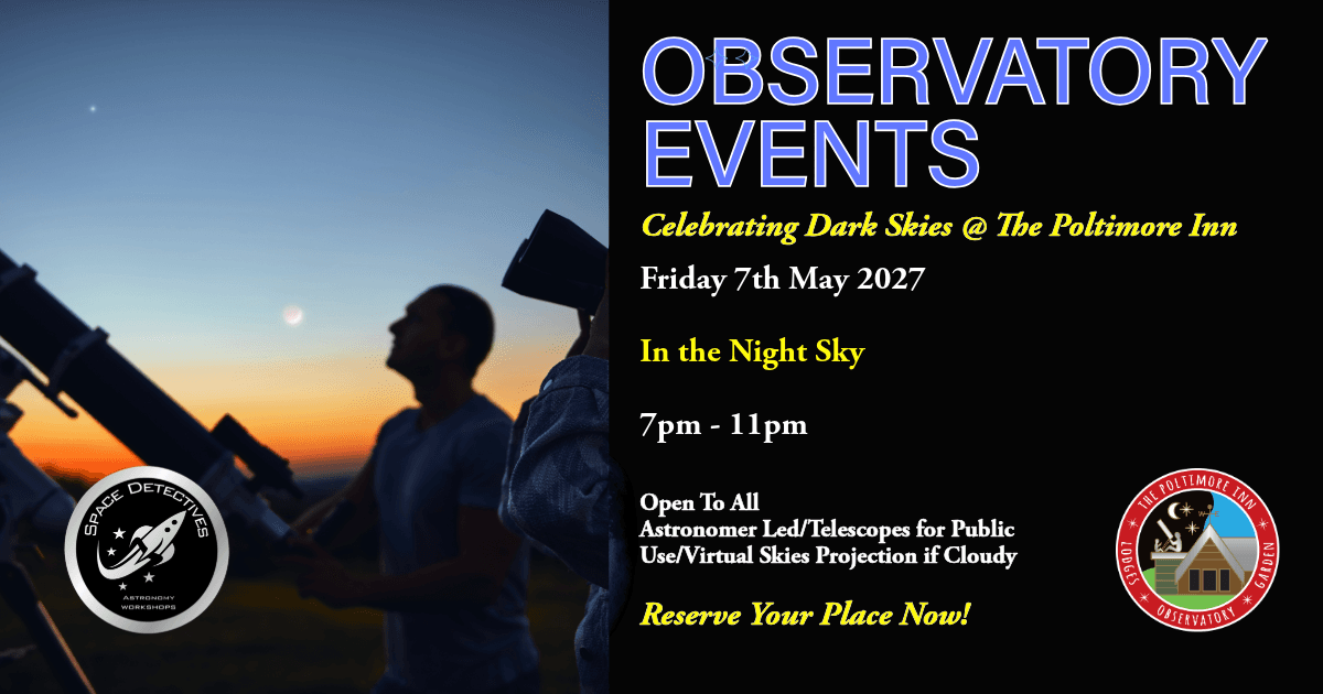 Stargazing on Exmoor: Guided Night Sky Experience at The Poltimore Inn